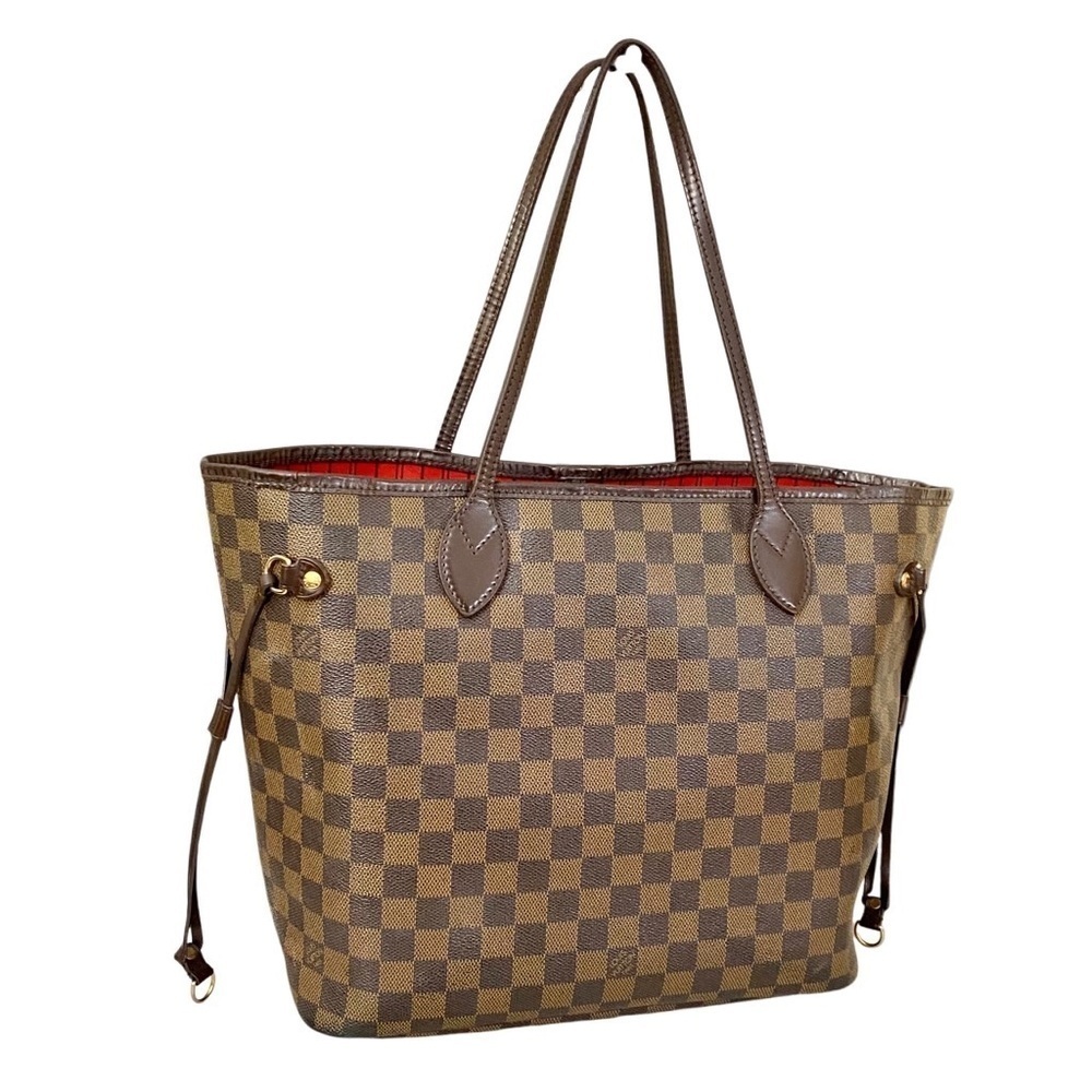 LOUIS VUITTON Damier Ebene Neverfull MM Tote Shoulder Bag SP3098 - Picture 3 of 17